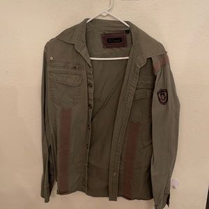 7 Diamonds button down.